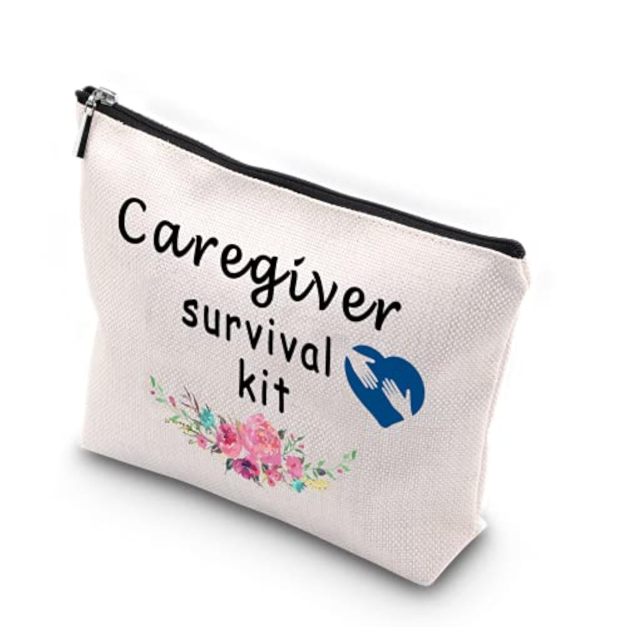 Caregiver Survival Kit Zipper Pouch Makeup Bag Gift
